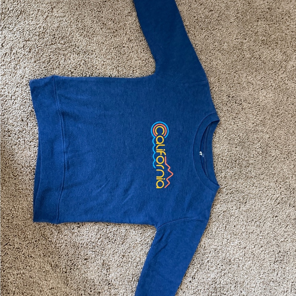 Sol Angeles Blue California Long Sleeve Tee